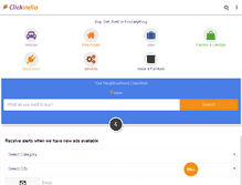 Tablet Screenshot of indore.clickindia.com